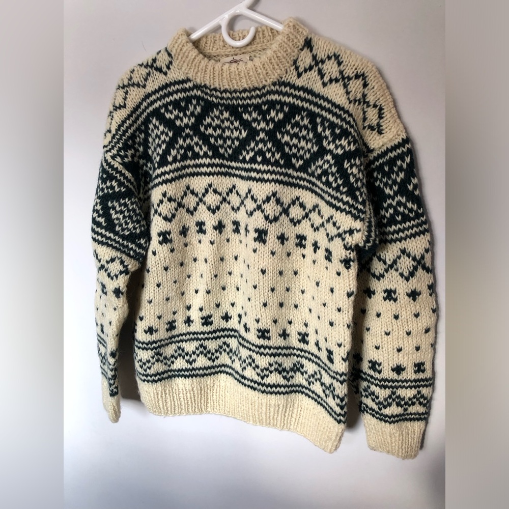 Vintage Fisherman Wool Sweater
